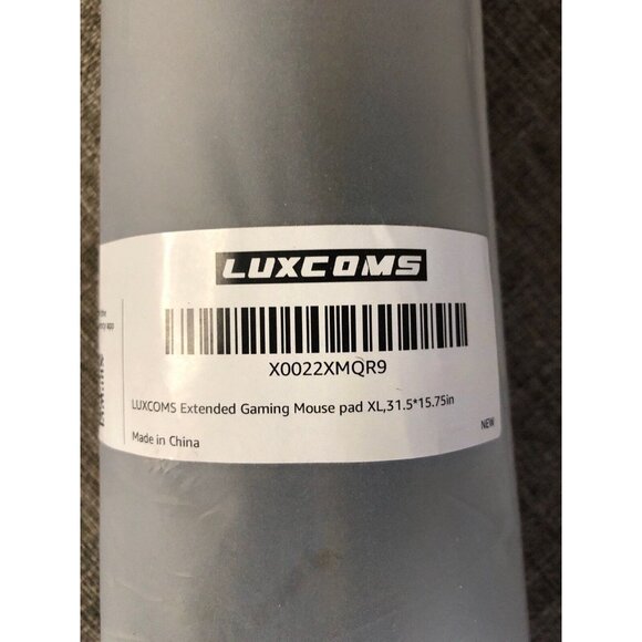 Luxcoms Black Extended Gaming Mouse Pad Extra Large 31.5 x 15.75 inches - Picture 5 of 7